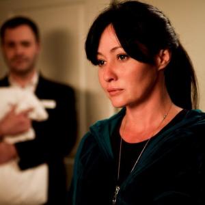 Shannen Doherty Adrienne with Wilson Cleveland Matt in the Lifetime web series Suite 7
