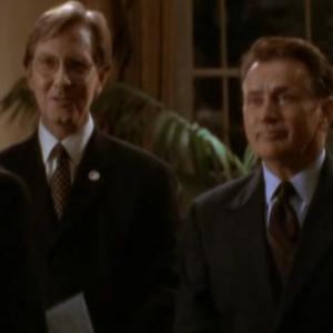 Robert Clotworthy and Martin Sheen The West Wing