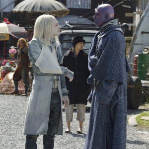 Still of Conrad Coates and Jesse Rath in Defiance 2013
