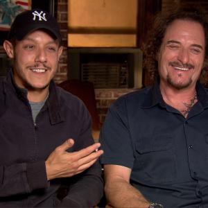 Still of Kim Coates and Theo Rossi in IMDb What to Watch 2013
