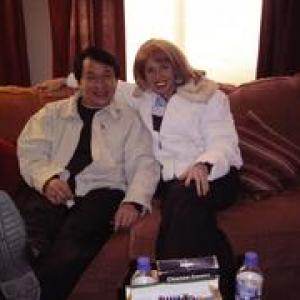 Jackie Chan and Jennifer H Cobb from 