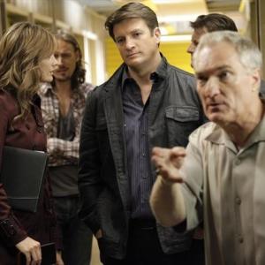 Still of Dennis Cockrum Nathan Fillion and Stana Katic in Kastlas 2009