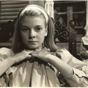David Suskinds Emmy Award winning 1967 Television Presentation of Arthur Millers The Crucible Starring in the role of Betty Parris also starring George C Scott Colleen Dewhurst Melvin Douglas Tuesday Weld Will Geer Fritz W