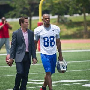 Still of Scott Cohen and Mehcad Brooks in Necessary Roughness (2011)