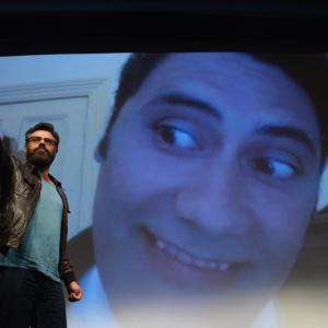 Taika Waititi and Jemaine Clement at event of What We Do in the Shadows 2014