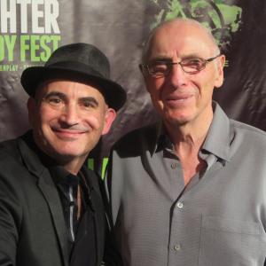 Vic Cohen with Uncle Cookie Cohen from the documentary COMMITTED