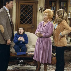 Still of Mindy Cohn, John Lawlor, Charlotte Rae and Lisa Whelchel in The Facts of Life (1979)