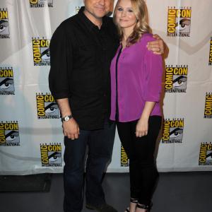 Kristen Bell and Enrico Colantoni at event of Veronica Mars 2014