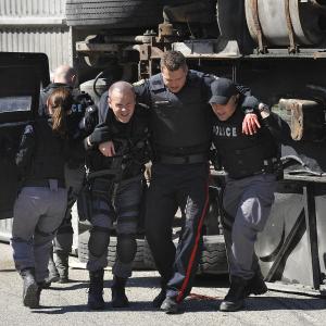 Still of Enrico Colantoni, Michael Cram and Troy Blundell in Flashpoint (2008)