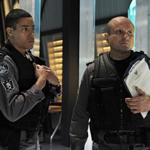 Still of Enrico Colantoni and Mark Taylor in Flashpoint 2008