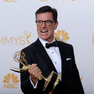 Stephen Colbert at event of The 66th Primetime Emmy Awards (2014)