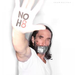 Jasper cole for NoH8 campaign