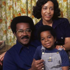 Gary Coleman at home with his parents