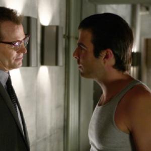 Still of Jack Coleman and Zachary Quinto in Herojai (2006)