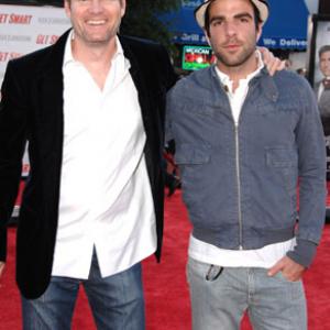 Jack Coleman and Zachary Quinto at event of Ieskokit Gudruzio! 2008