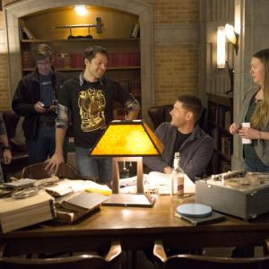 Still of Jensen Ackles and Misha Collins in Supernatural (2005)