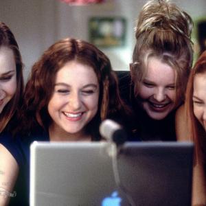Still of Mika Boorem, Scout Taylor-Compton, Alexa PenaVega and Kallie Flynn Childress in Sleepover (2004)