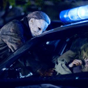 Still of Scout Taylor-Compton and Tyler Mane in Halloween (2007)