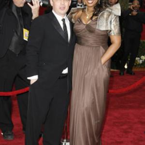 Bill Condon and Jennifer Hudson at event of The 79th Annual Academy Awards 2007
