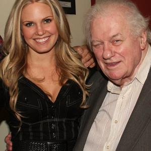 Oscarwinner Charles Durning and Emmy Award Nominee Terri Conn at An Evening of Readings New York NY USA 2009