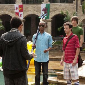 Still of Gaelan Connell Jessie Usher and Connor Del Rio in Level Up 2011