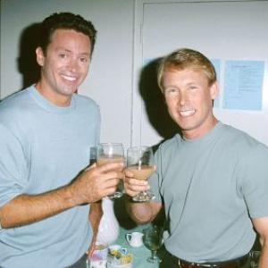 Bart Conner and Mitchell Gaylord at event of Hollywood Squares 1998