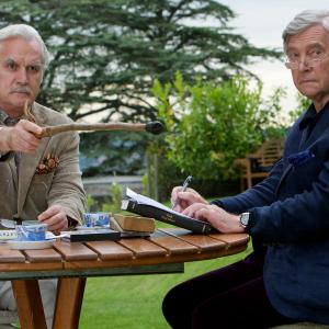 Still of Billy Connolly and Tom Courtenay in Quartet (2012)