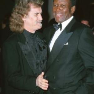 Sidney Poitier and Billy Connolly