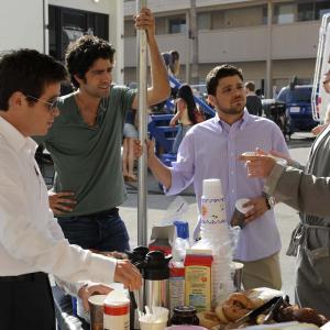 Still of Kevin Dillon Adrian Grenier Jeremy Piven Kevin Connolly and Jerry Ferrara in Entourage 2004