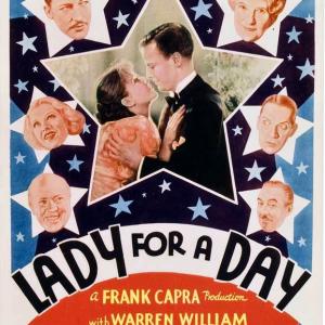 Walter Connolly Glenda Farrell Barry Norton Jean Parker and Ned Sparks in Lady for a Day 1933