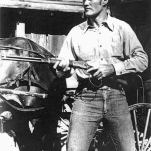 Chuck Connors in The Spiked Rifle  episode 49 of The Rifleman Original Air Date 11241959