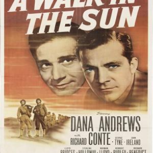 Dana Andrews and Richard Conte in A Walk in the Sun (1945)