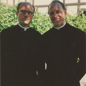 With Enrico Colantoni in Stigmata