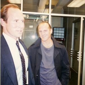 With Will Patton on set of Copycat