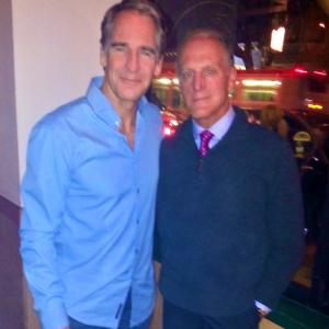 With Scott Bakula on the set of HBOs LOOKING