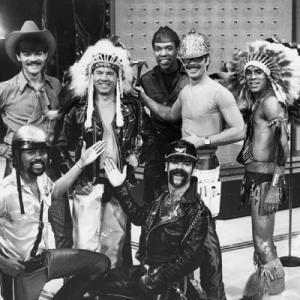 Tim Conway with The Village People circa 1980
