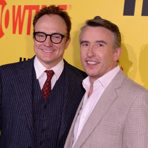 Steve Coogan and Bradley Whitford at event of Happyish 2015