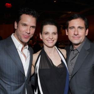 Juliette Binoche Steve Carell and Dane Cook at event of Dan in Real Life 2007