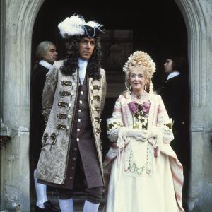 Still of Peter Cook and Beryl Reid in Yellowbeard (1983)