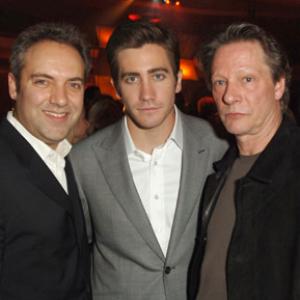 Sam Mendes, Chris Cooper and Jake Gyllenhaal at event of Jarhead (2005)