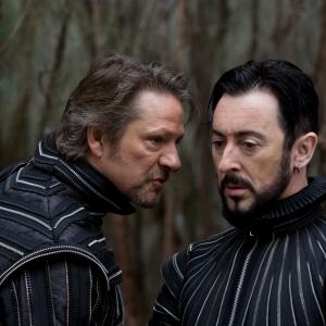 Still of Alan Cumming and Chris Cooper in The Tempest 2010