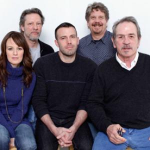 Tommy Lee Jones, Ben Affleck, Chris Cooper, John Wells and Rosemarie DeWitt
