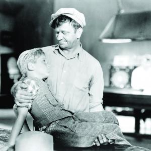 Still of Wallace Beery and Jackie Cooper in The Champ (1931)