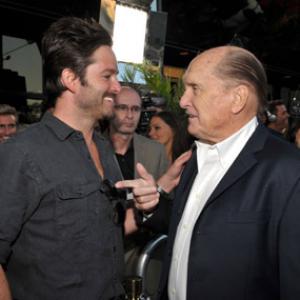 Robert Duvall and Scott Cooper at event of Get Low (2009)
