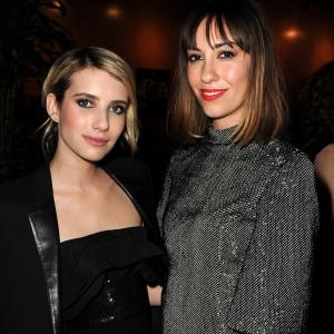 Gia Coppola and Emma Roberts at event of Palo Alto (2013)