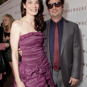 Roman Coppola and Michelle Monaghan at event of Somewhere 2010