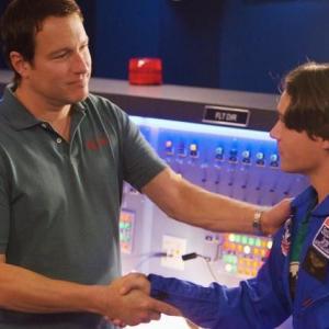 Still of John Corbett and Logan Huffman in A Smile as Big as the Moon (2012)