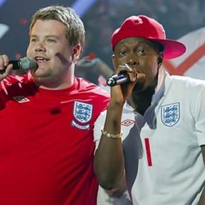 Still of James Corden and Dizzee Rascal in Britains Got Talent 2007