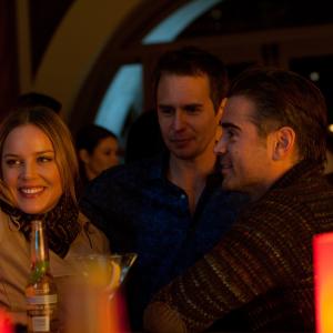 Still of Sam Rockwell Abbie Cornish and Colin Farrell in Septyni psichopatai 2012