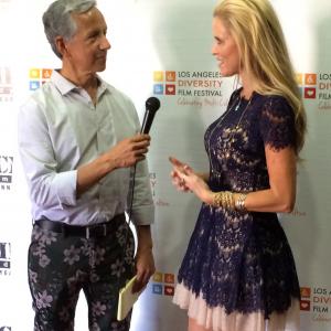 Los Angels Diversity Film Festival Host/MC. Interview with Paige Hemmis 